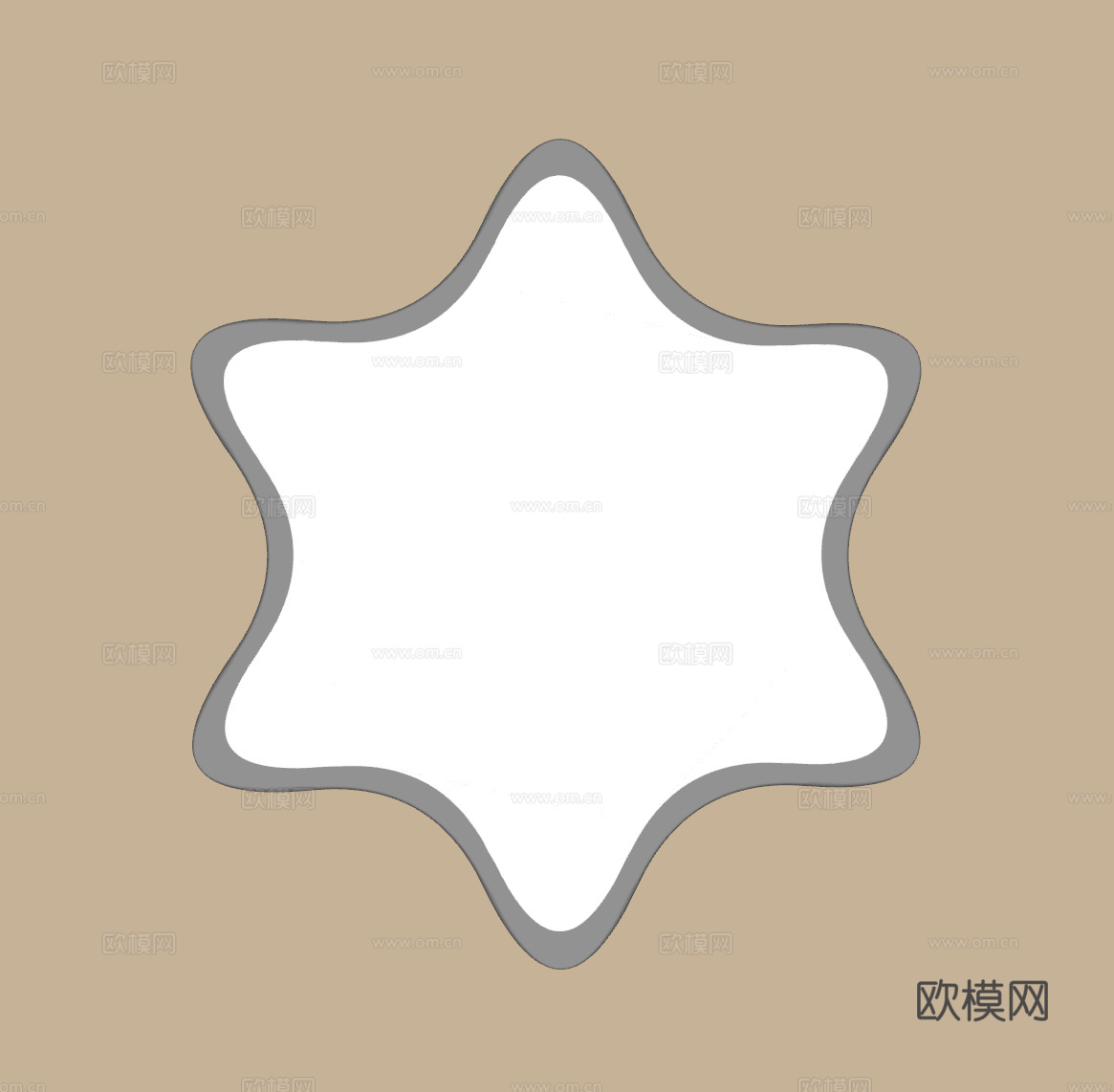 镜子 现代镜子 化妆镜 梳妆镜su模型