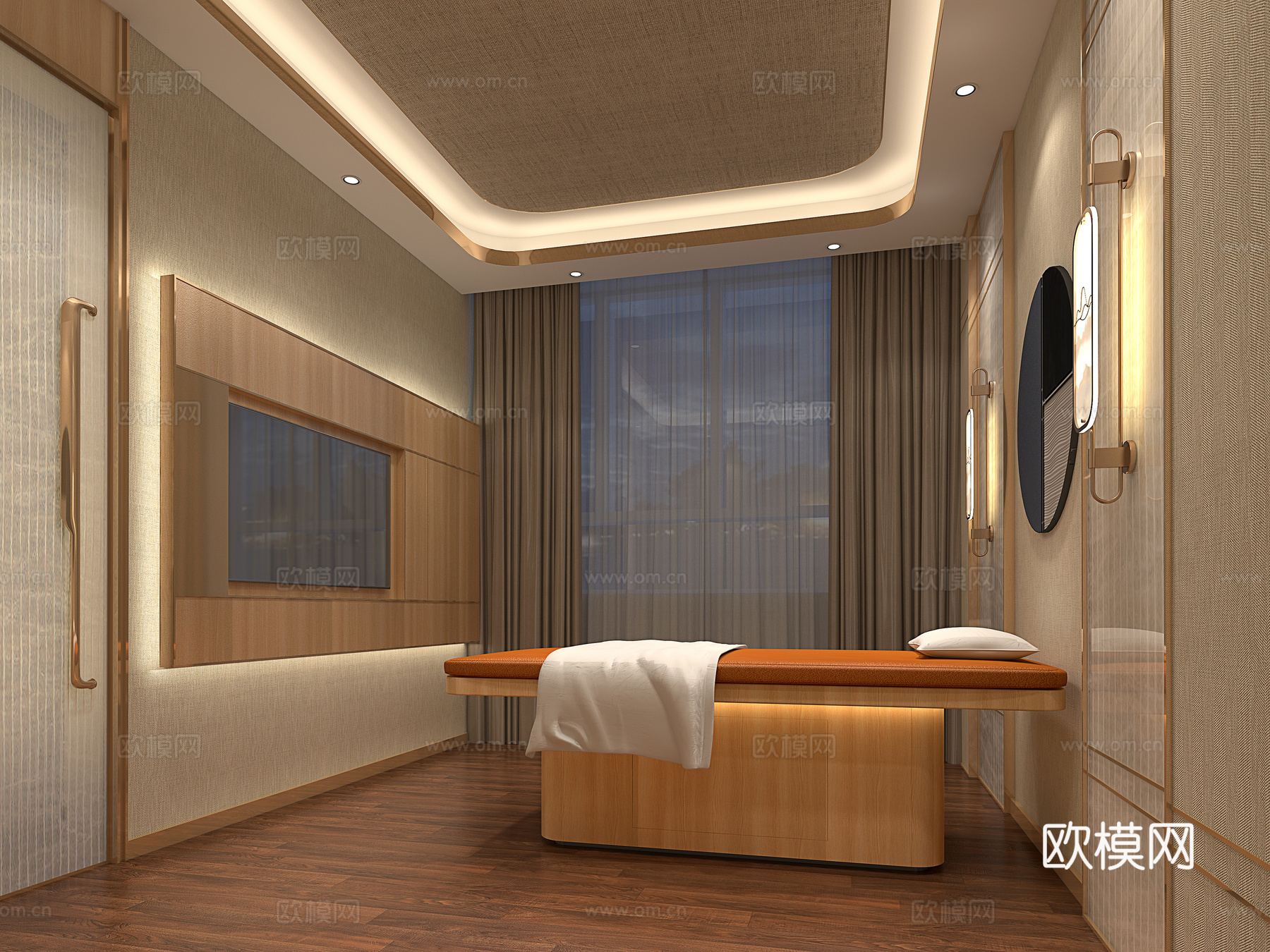 松骨3d模型