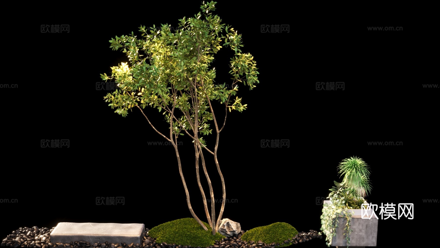 景观小品3d模型