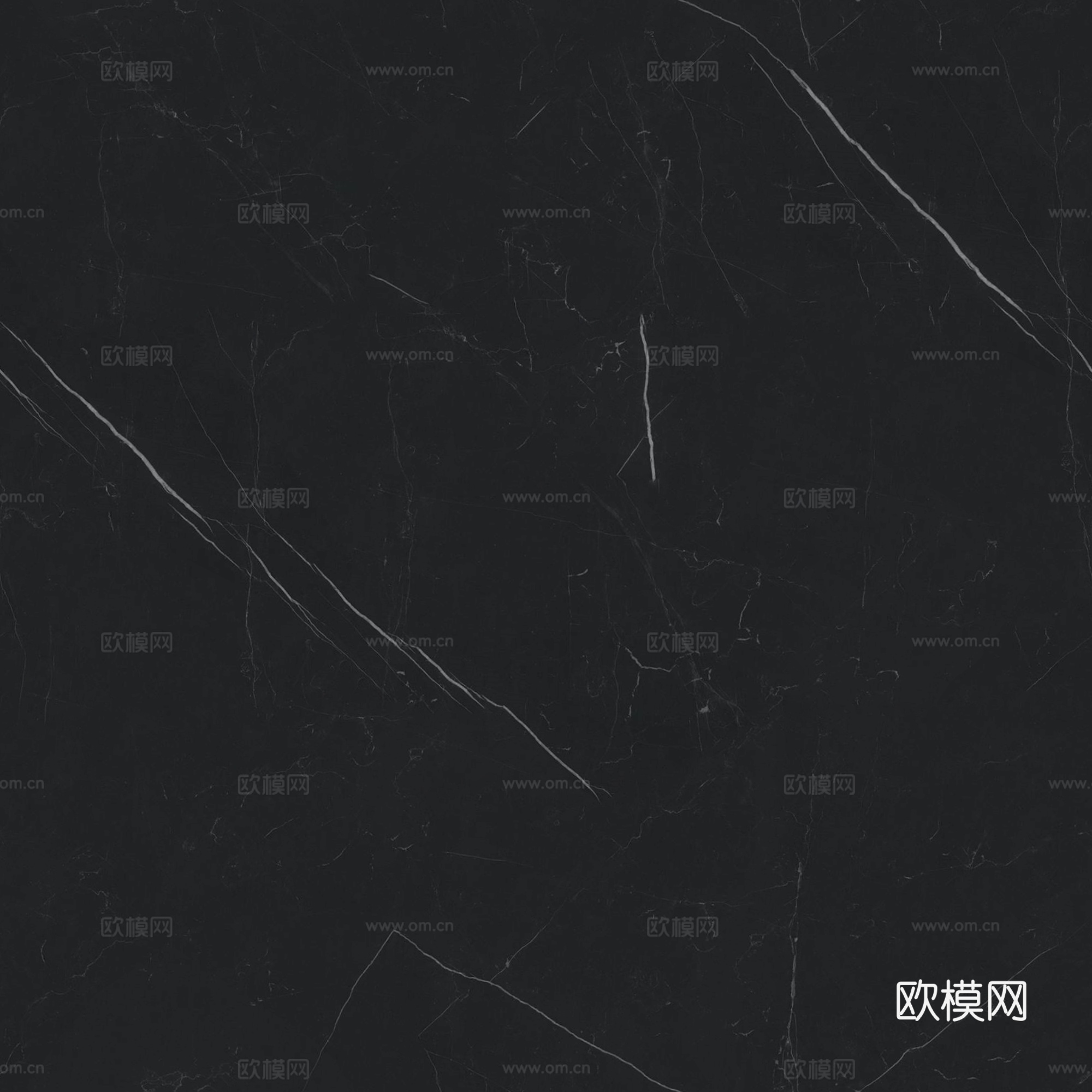 黑色无缝黑白根大理石岩板