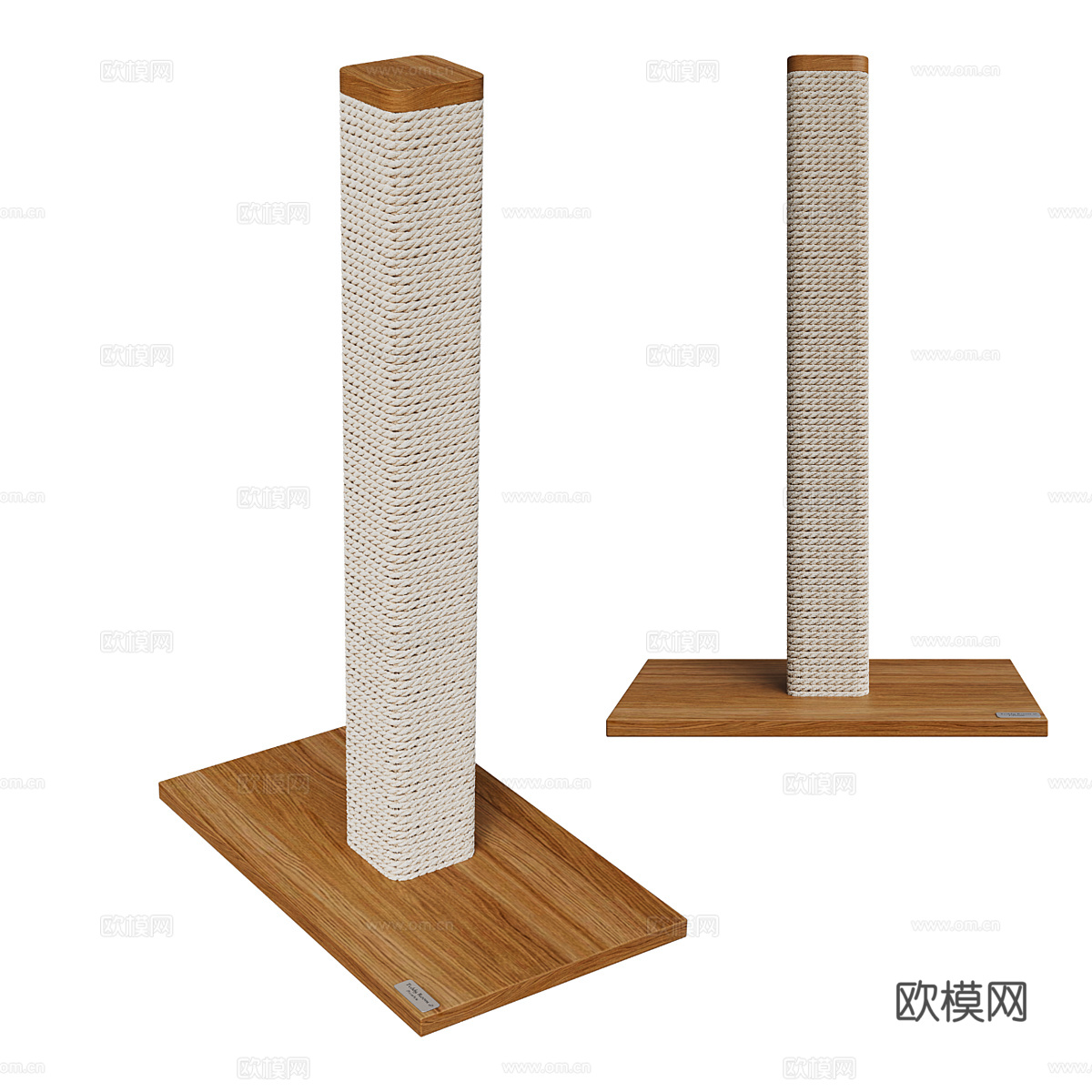 北欧简约猫爬架3d模型