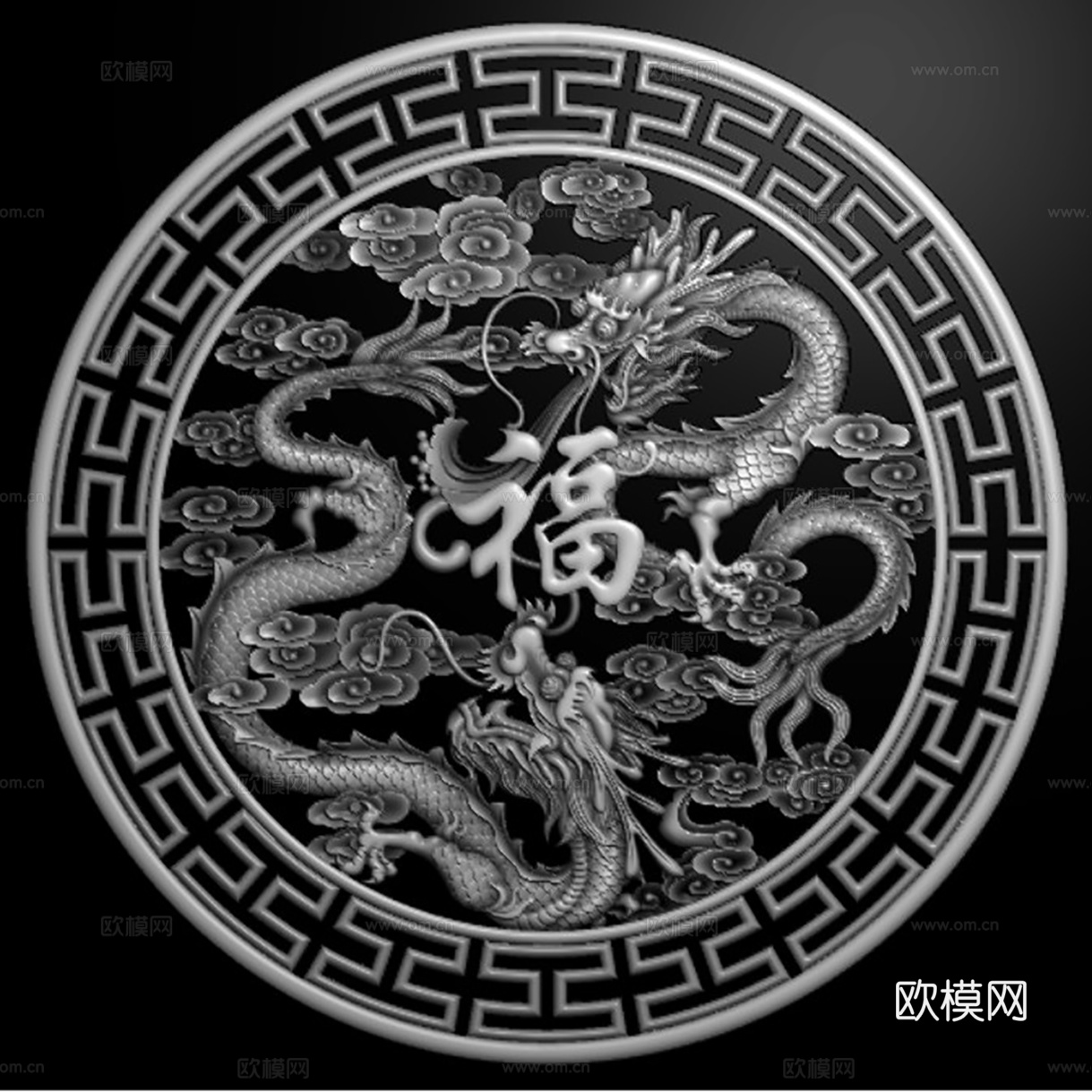 黑白凹凸  装饰花纹 浮雕