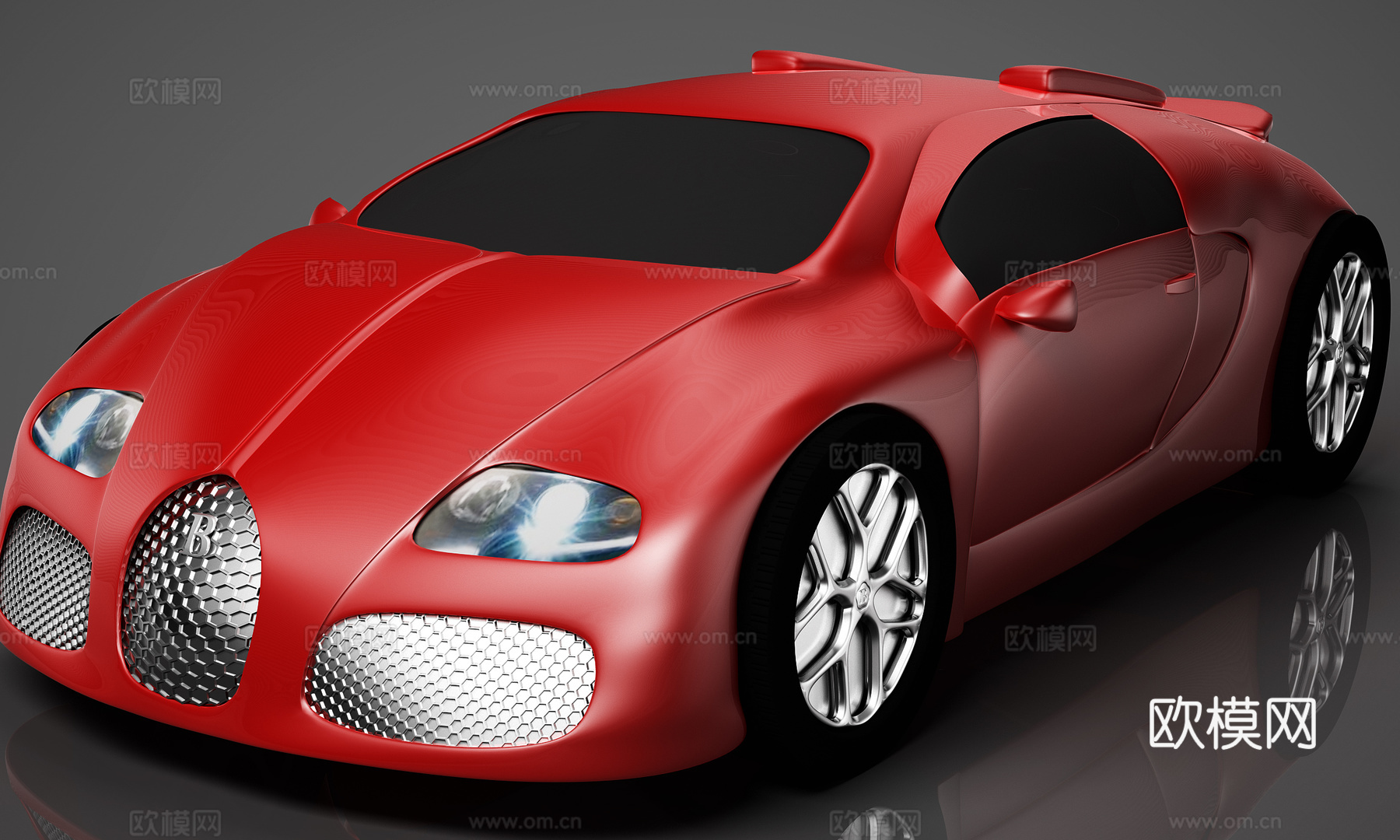 其它布加迪威龙跑车3d模型