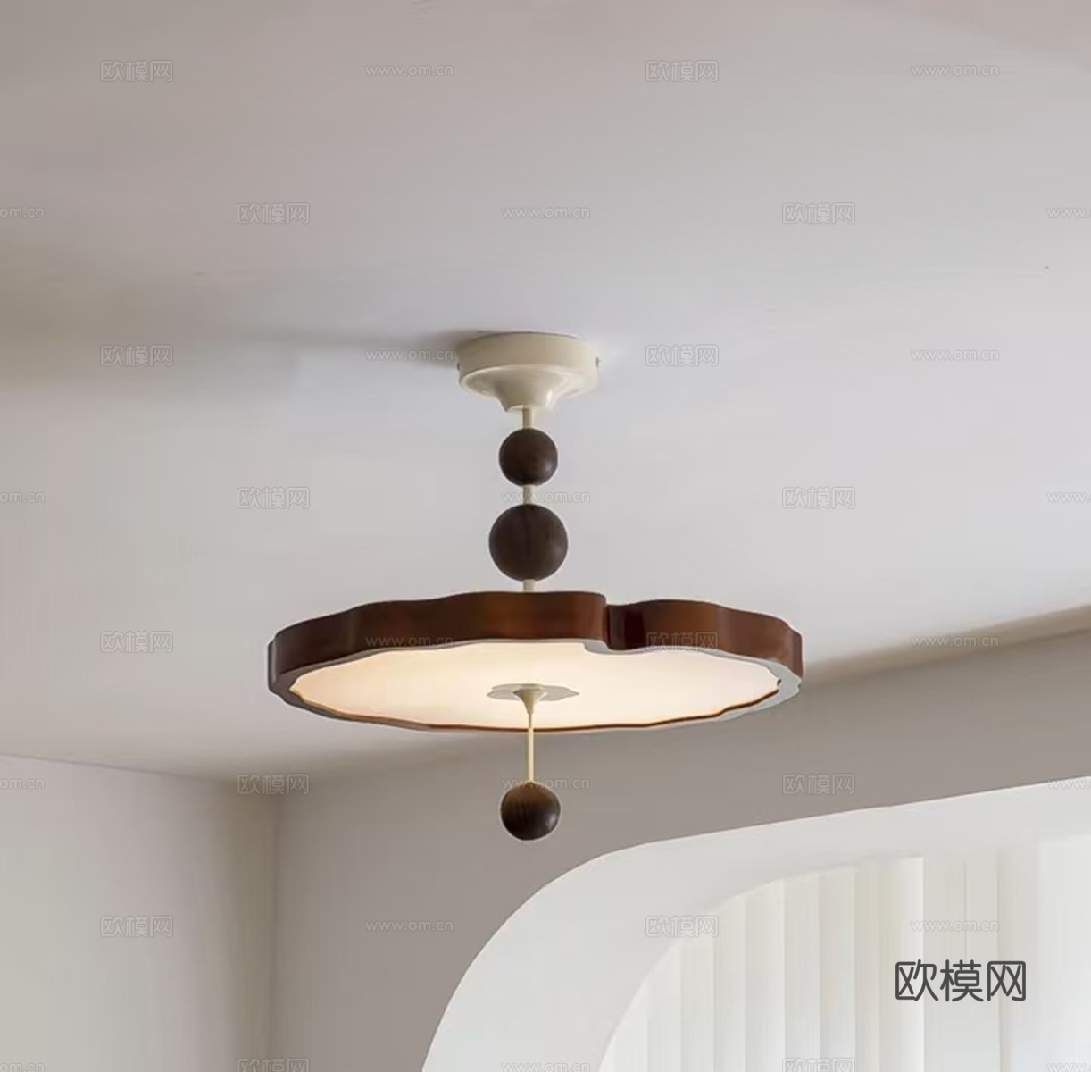 中古吊灯  装饰灯su模型