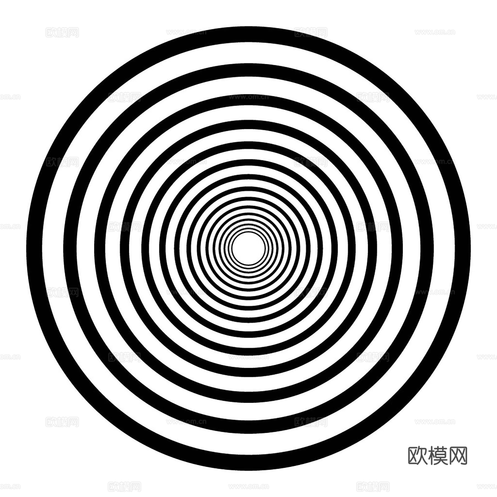 黑白凹凸 图案黑白
