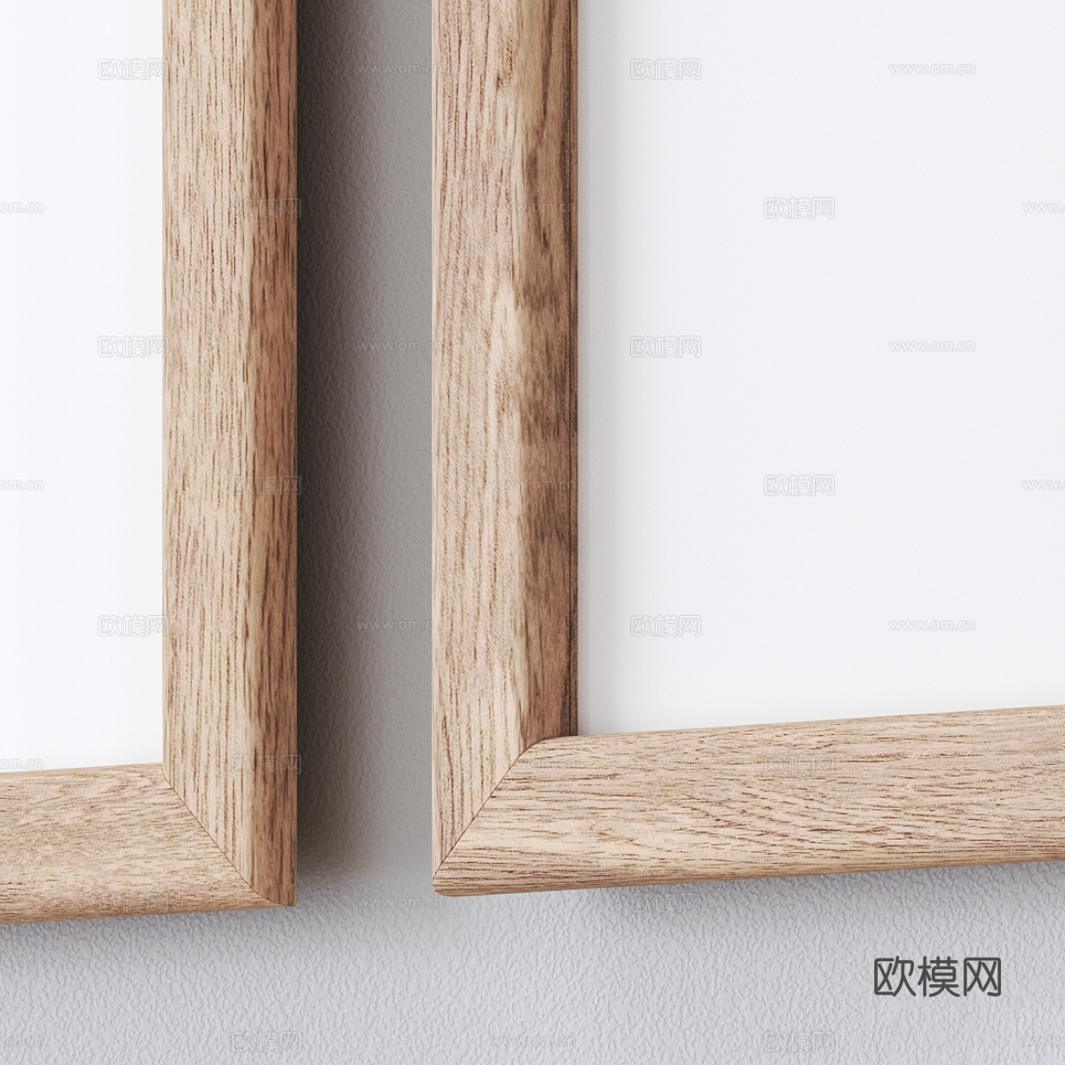 现代北欧装饰挂画3d模型