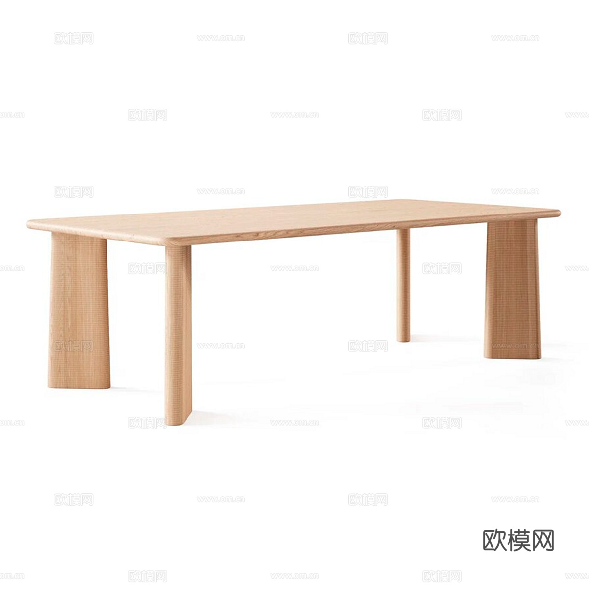 北欧简约餐桌 餐桌 简约餐桌 桌子3d模型