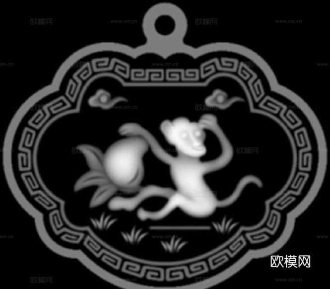 黑白凹凸 裝飾花紋 浮雕下載