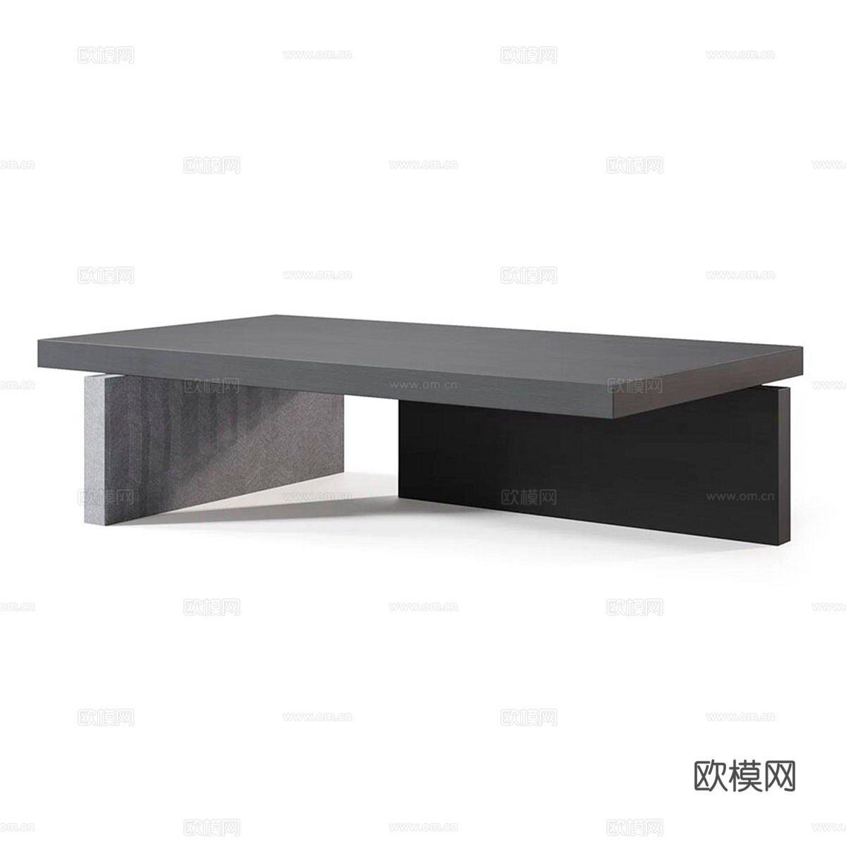 北欧简约茶几 茶几 简约茶几 客厅茶几 方形茶几3d模型