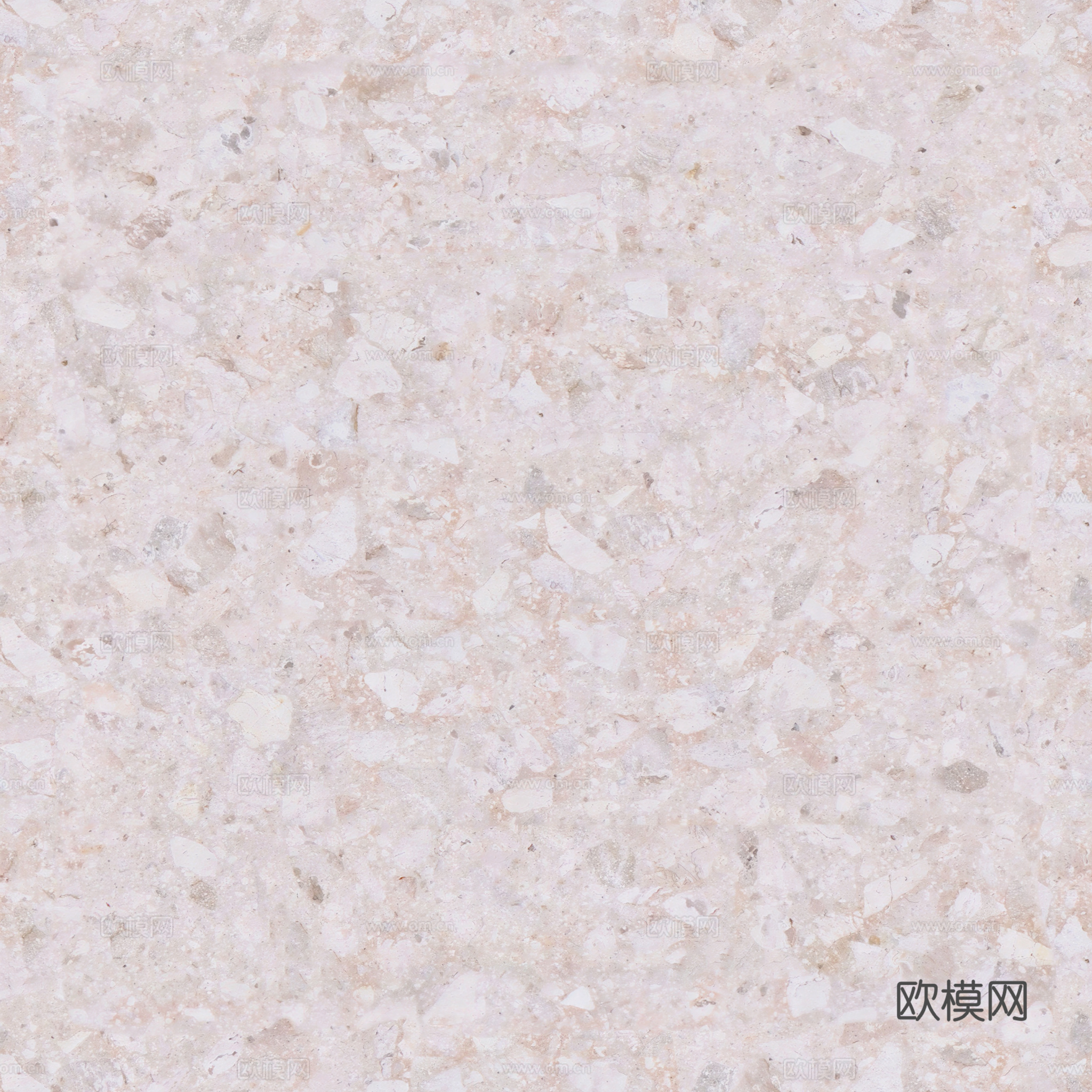 粉色水磨石