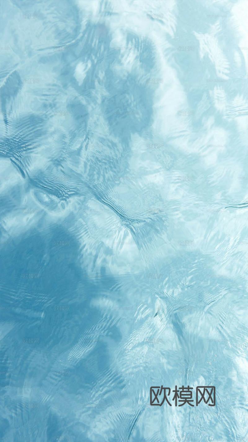 水波纹 浅蓝色水纹