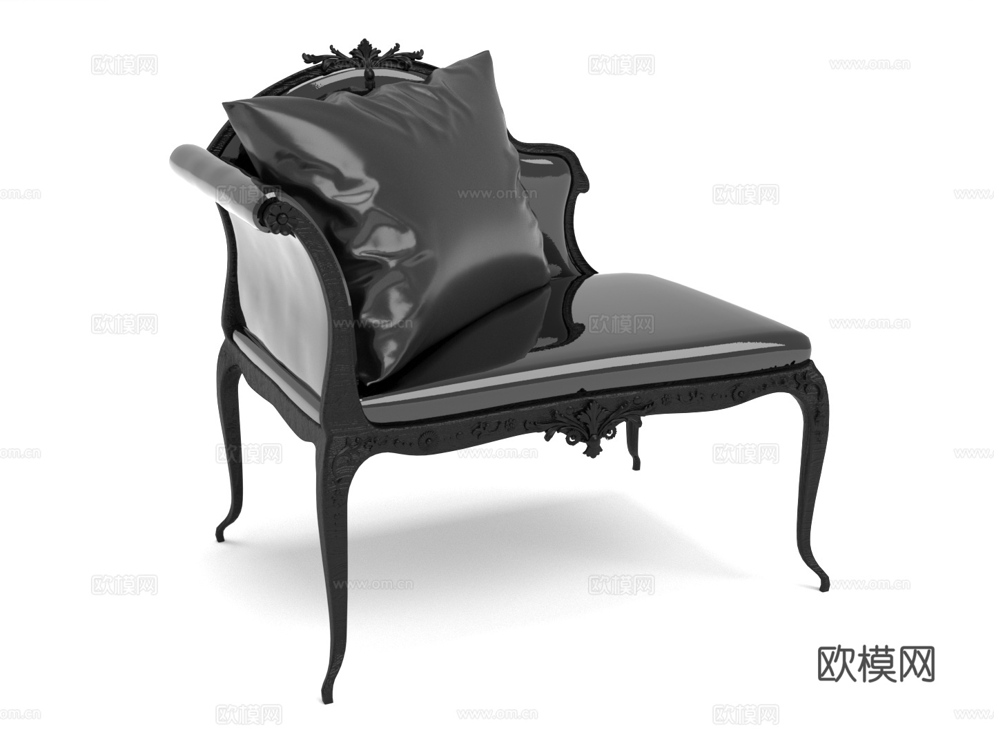 沙发椅 休闲椅 靠背椅 椅子 座椅3d模型