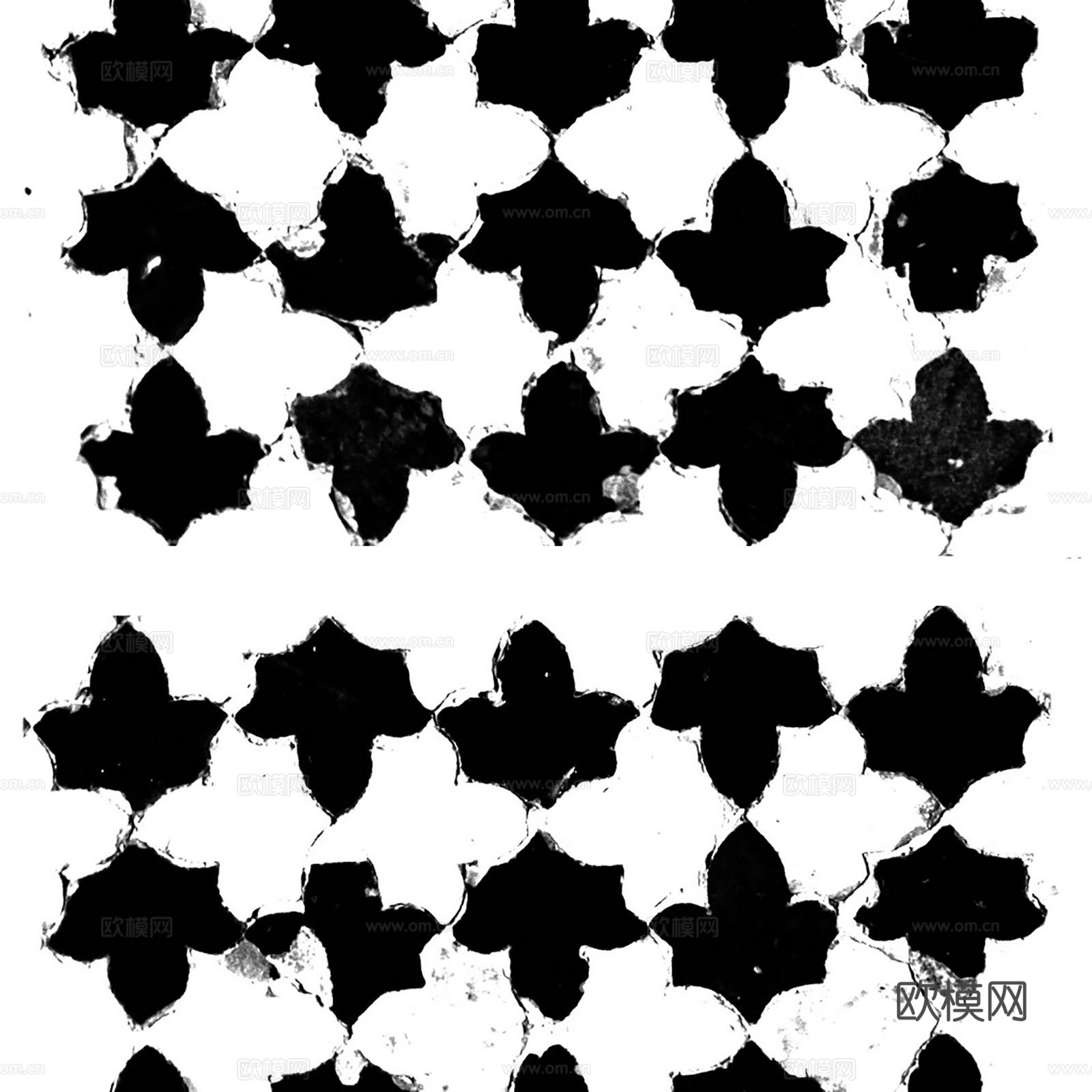 墙砖瓷砖地砖黑白凹凸 装饰花纹