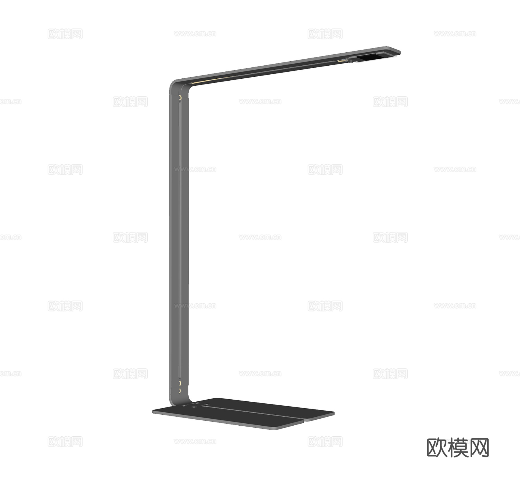 工业风台灯  简约台灯  金属台灯su模型