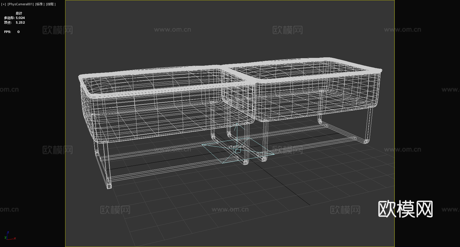 凳子 坐凳 长凳 条凳3d模型