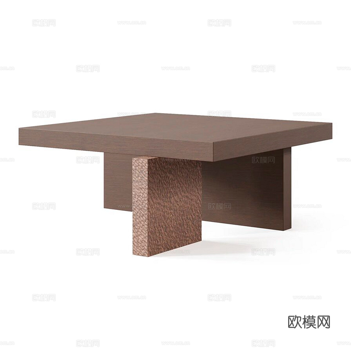北欧简约茶几 茶几 简约茶几 客厅茶几 木质茶几3d模型