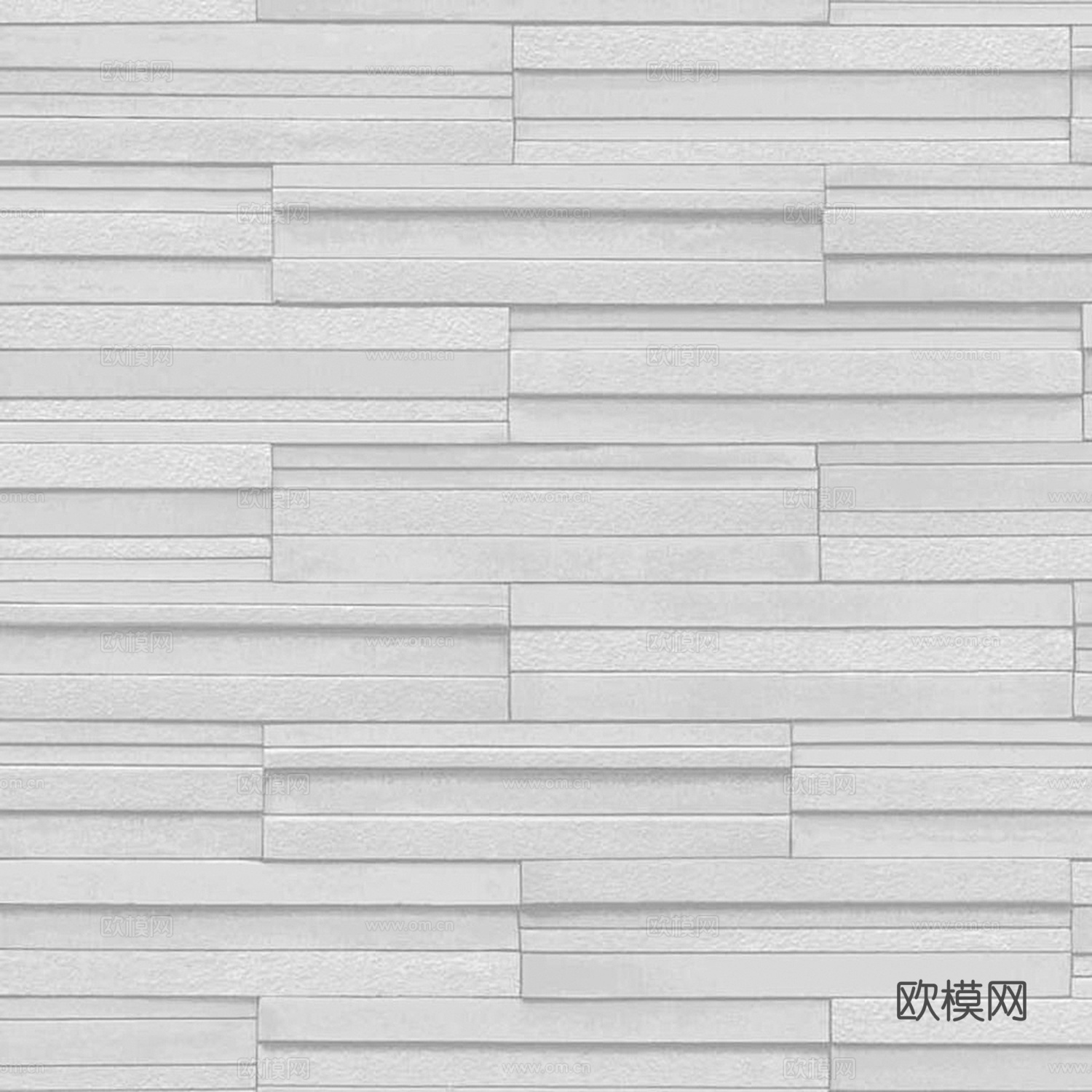 白色无缝文化石墙面