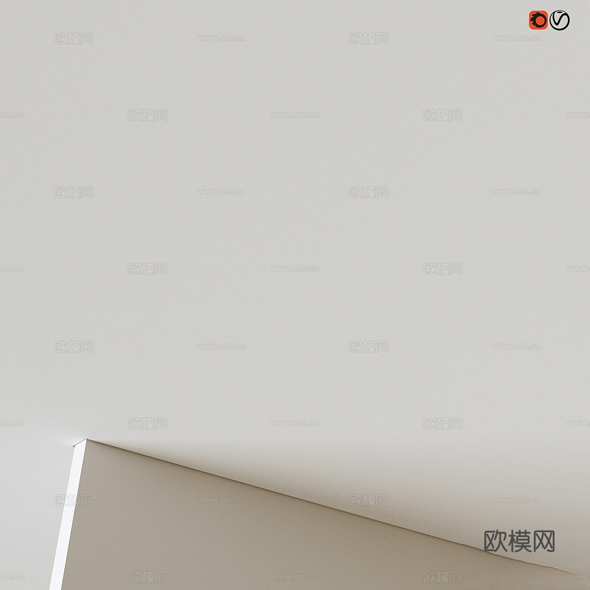 天花板材料3d模型