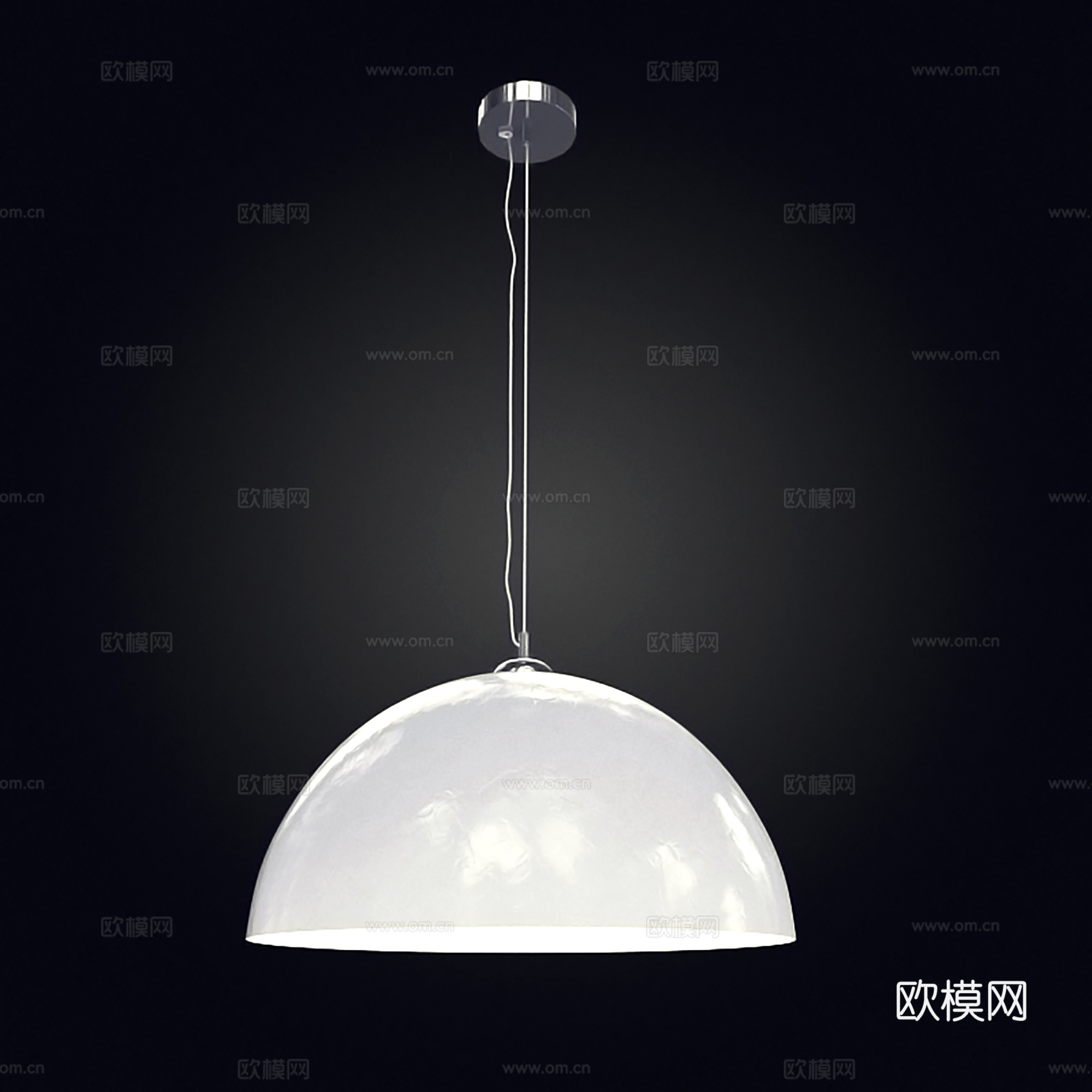 工业风吊灯  金属吊灯  创意吊灯su模型
