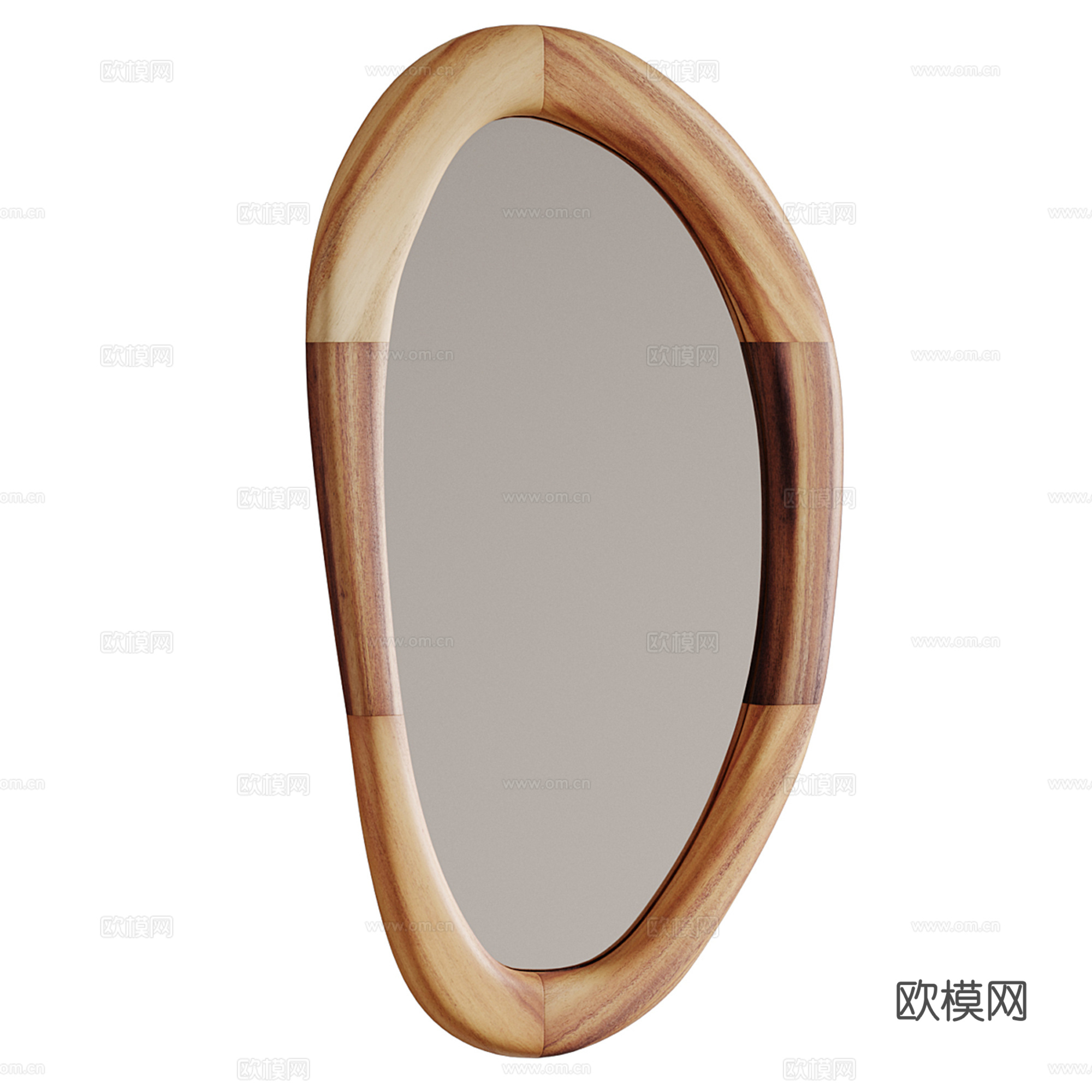 现代装饰镜su模型