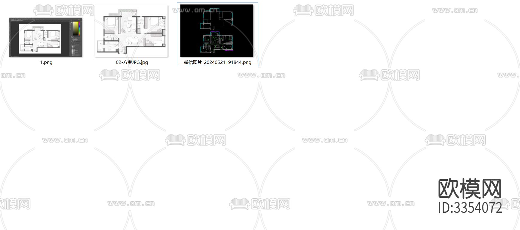 123㎡精装房改造 不改墙体平面优化案例源文件下载（渲染图4）