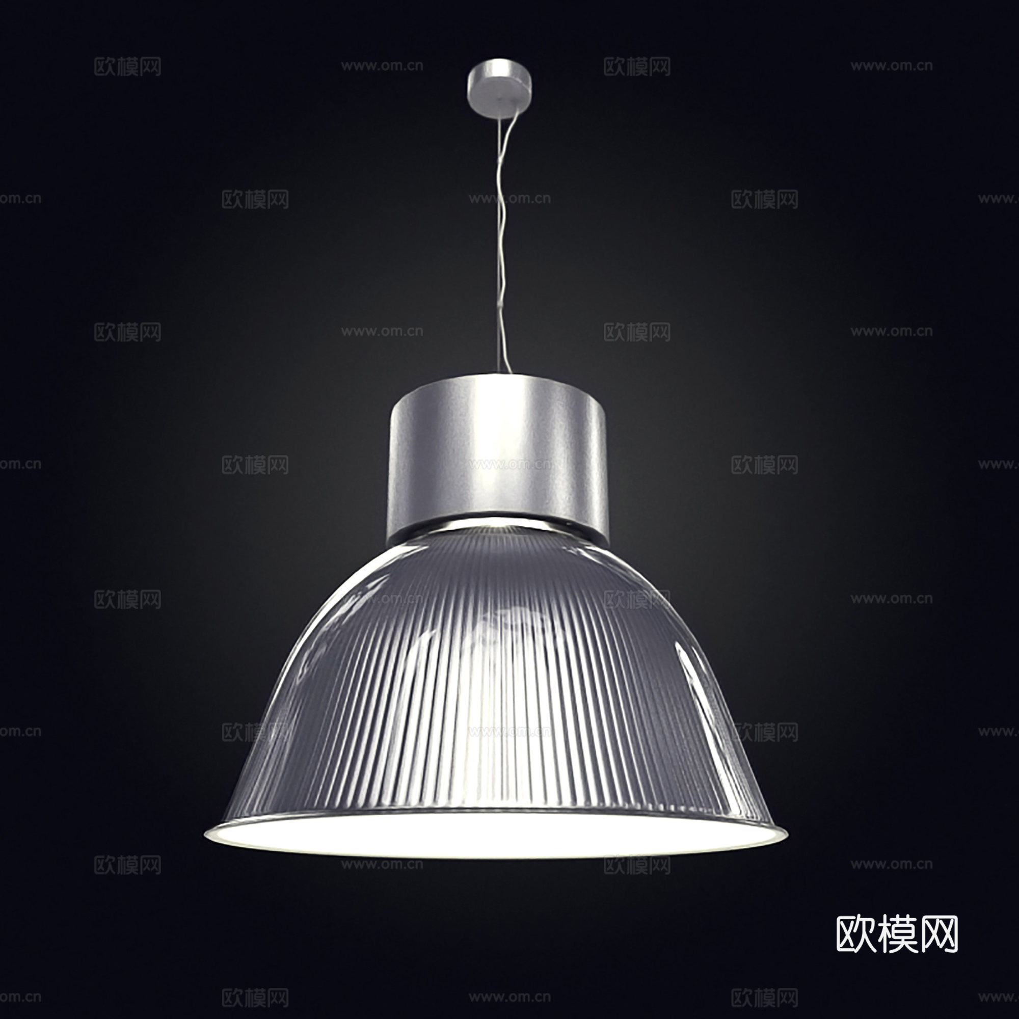 工业风吊灯  金属吊灯  创意吊灯su模型