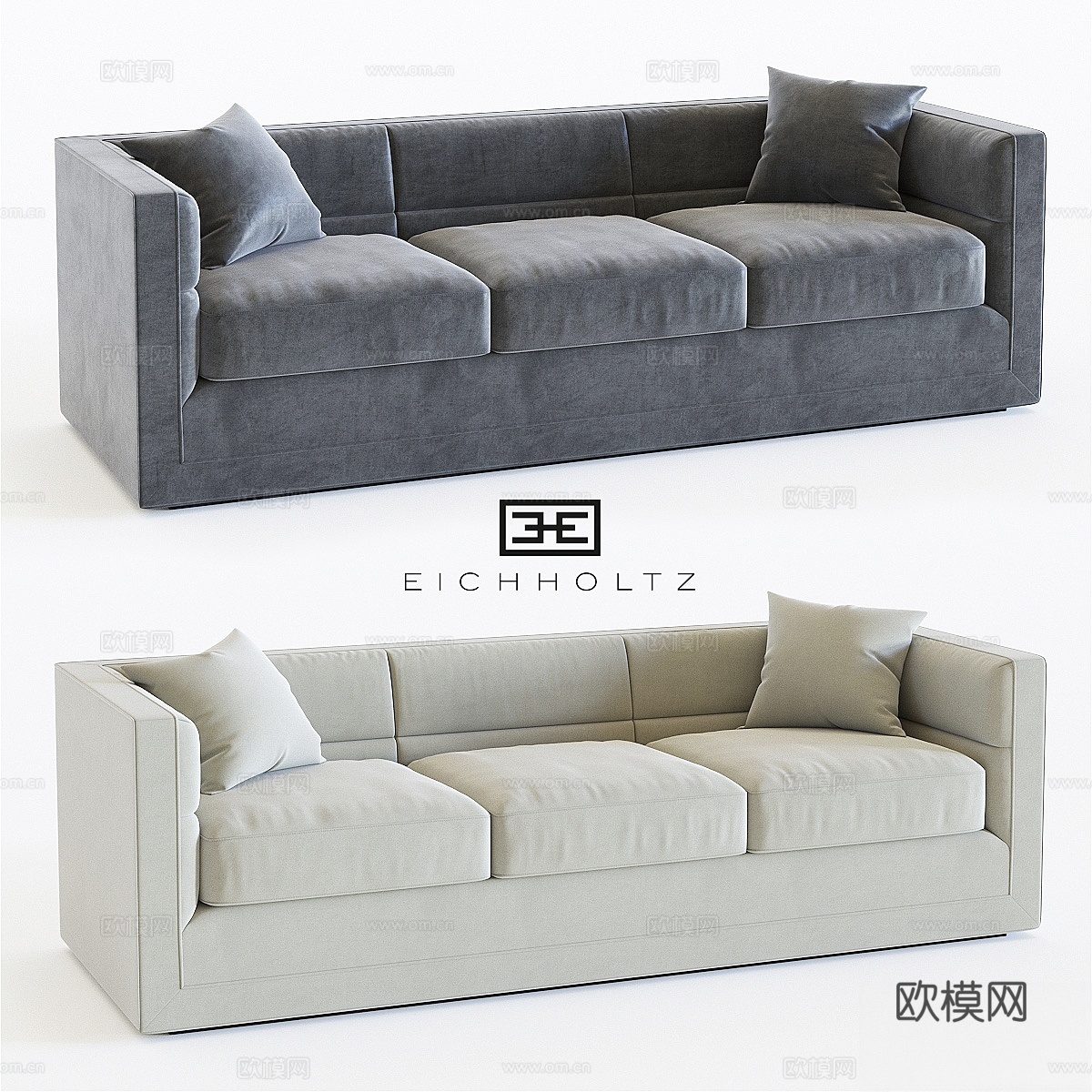 Eichholtz Adonia 沙发3d模型