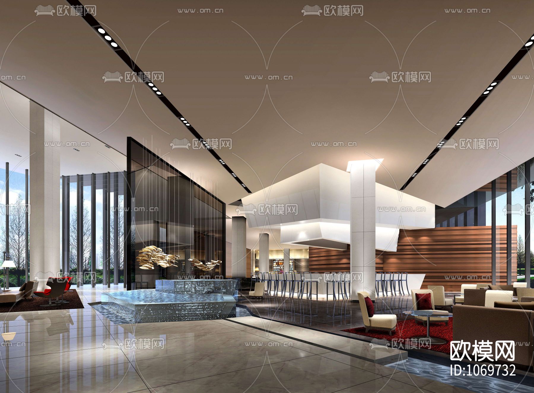 南京徐庄苏宁银河诺富特酒店下载（渲染图1）