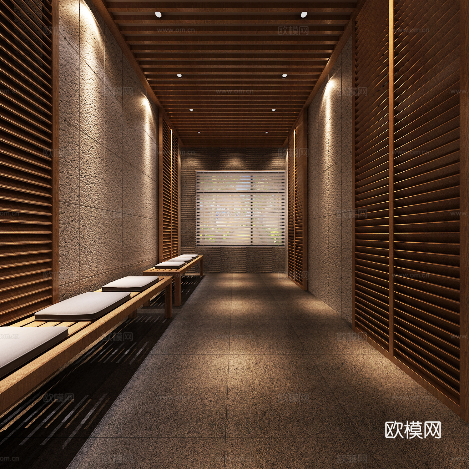 休息区3d模型