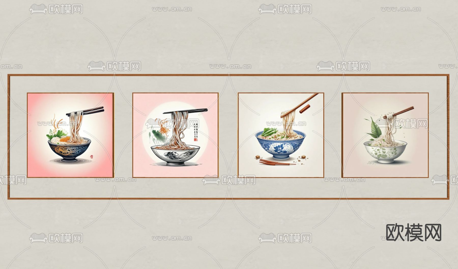 墙面灯箱 卡布灯箱 广告灯箱su模型下载（渲染图1）