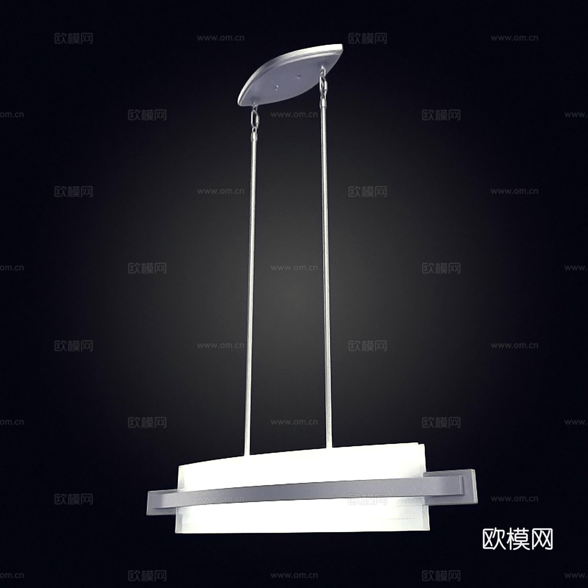 工业风吊灯  玻璃吊灯  创意吊灯su模型
