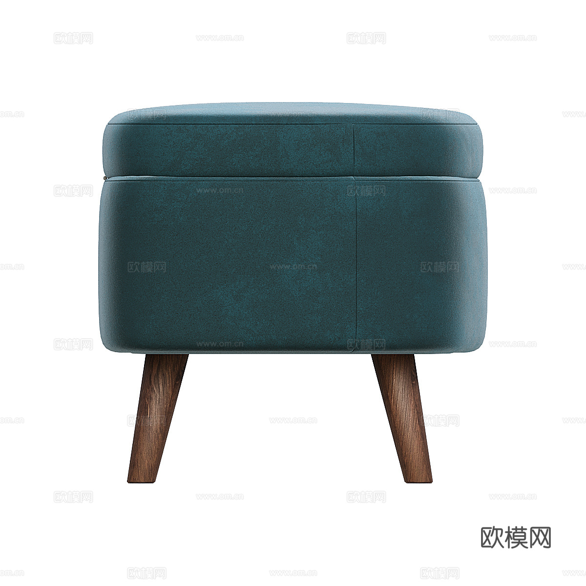 新中式布艺长凳 条凳 床尾凳3d模型