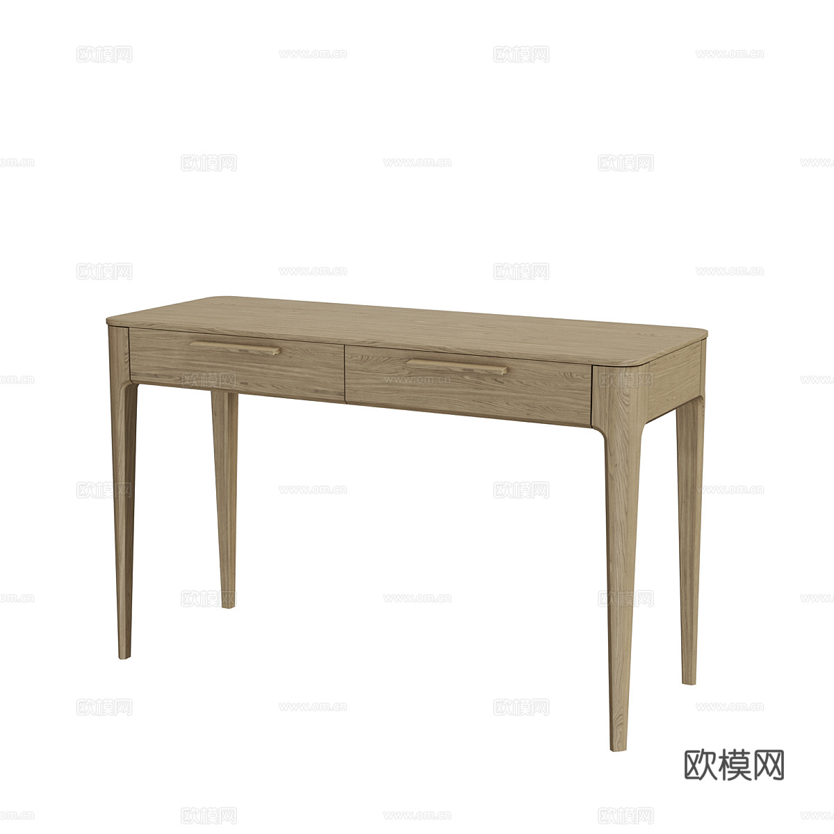 现代简约书桌 书桌 简约书桌 桌子3d模型