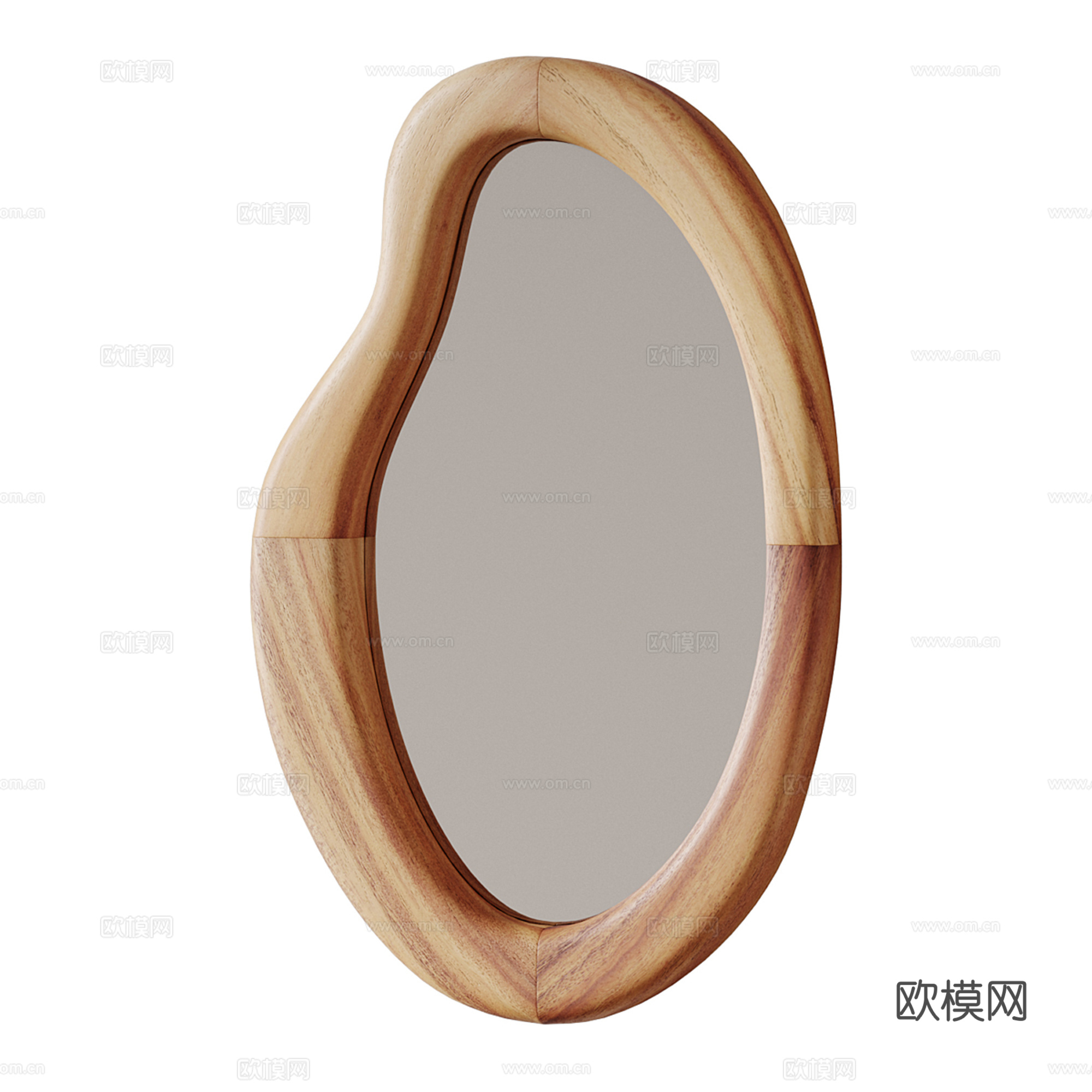 现代装饰镜su模型