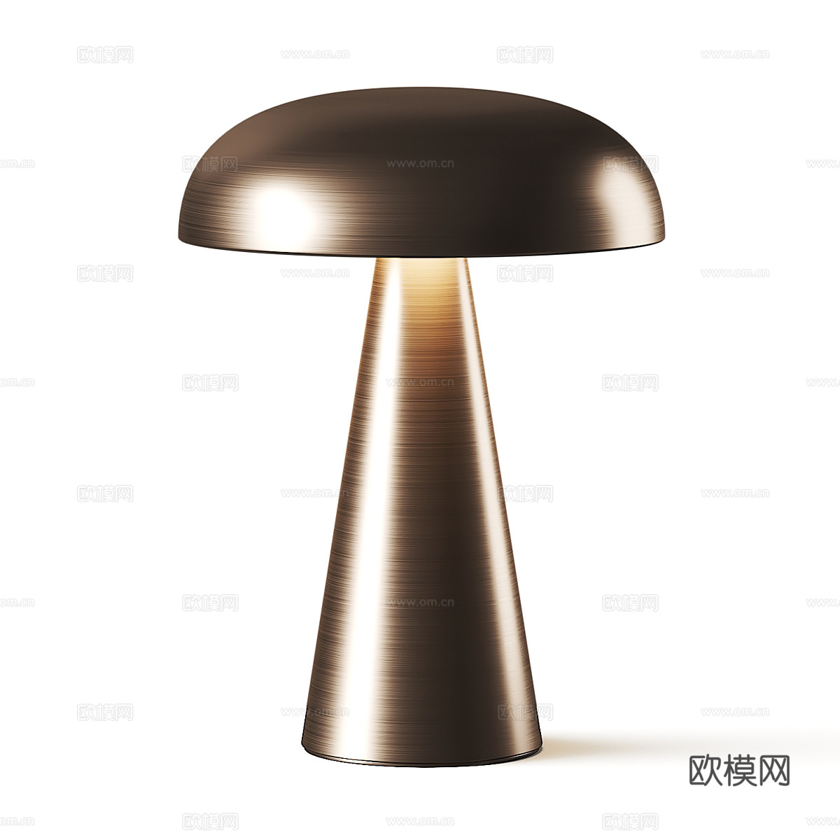 现代轻奢极简装饰台灯3d模型