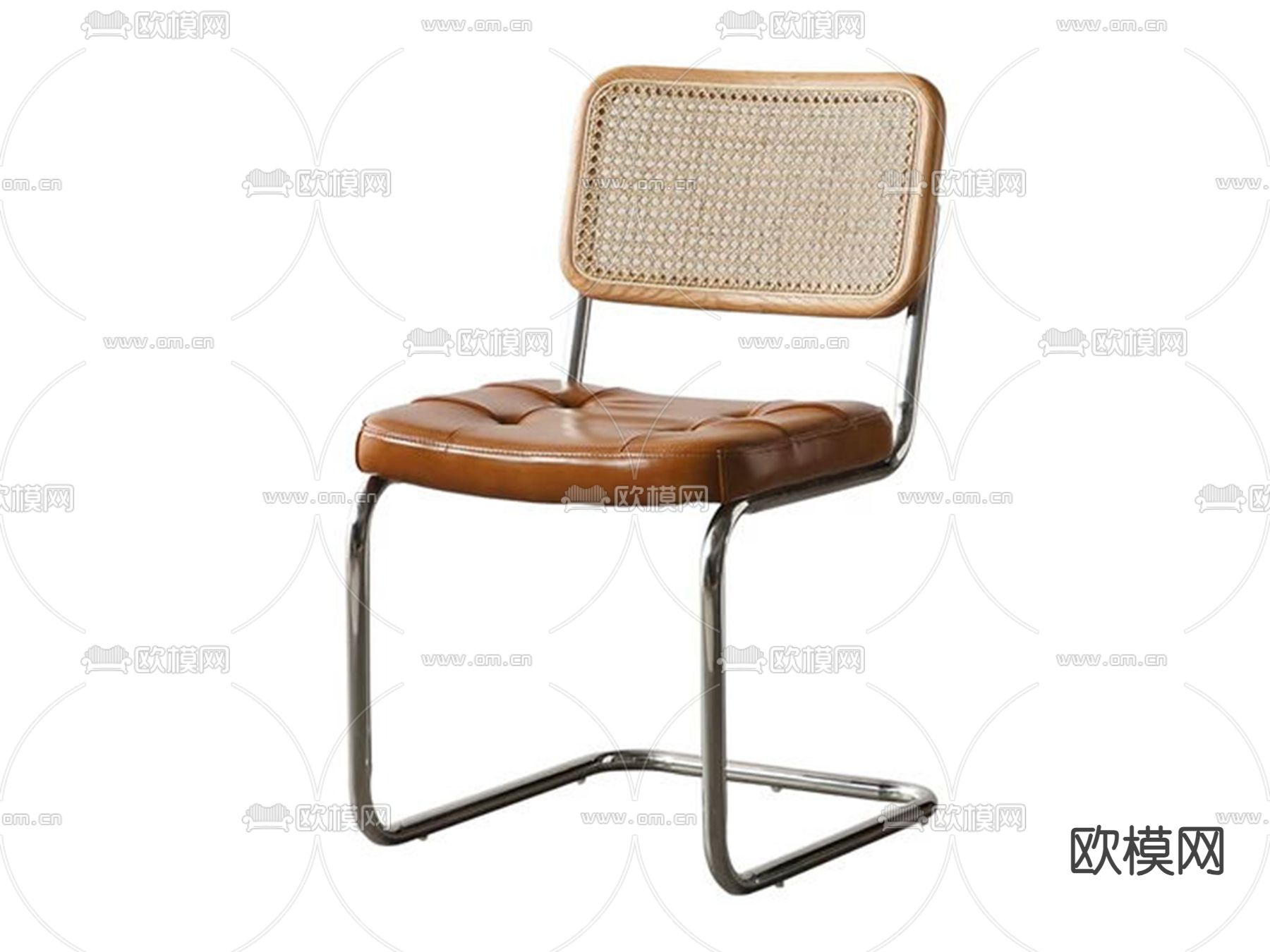 北欧餐椅su模型下载（渲染图1）