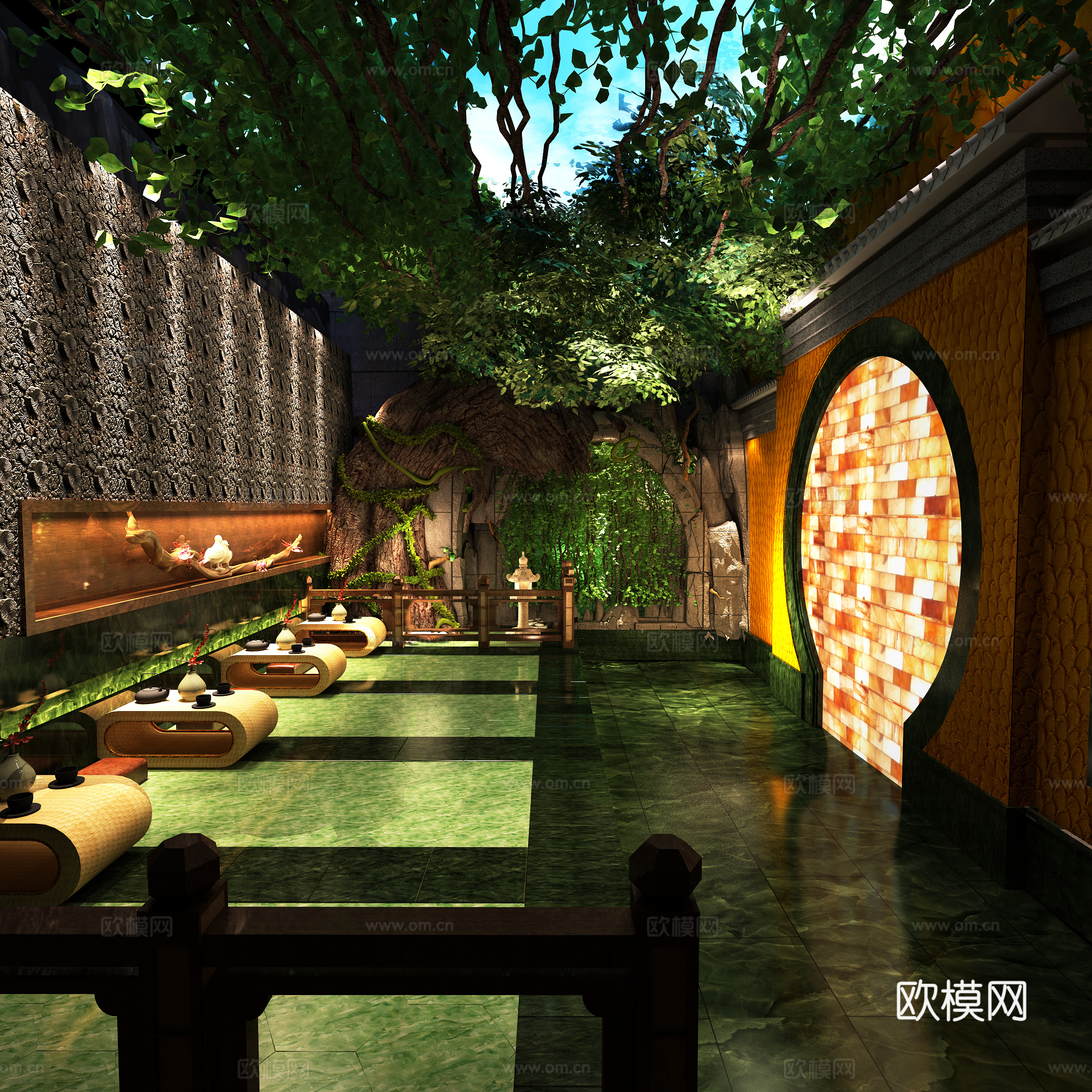 高温房3d模型下载