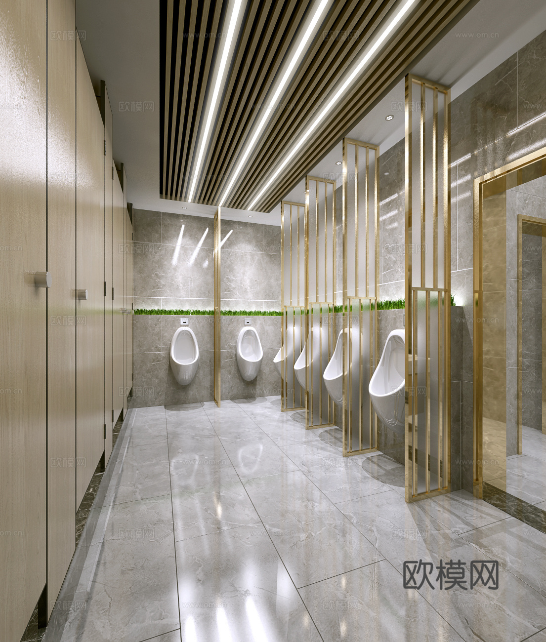 现代卫生间 洗手盆 茶几 沙发3d模型