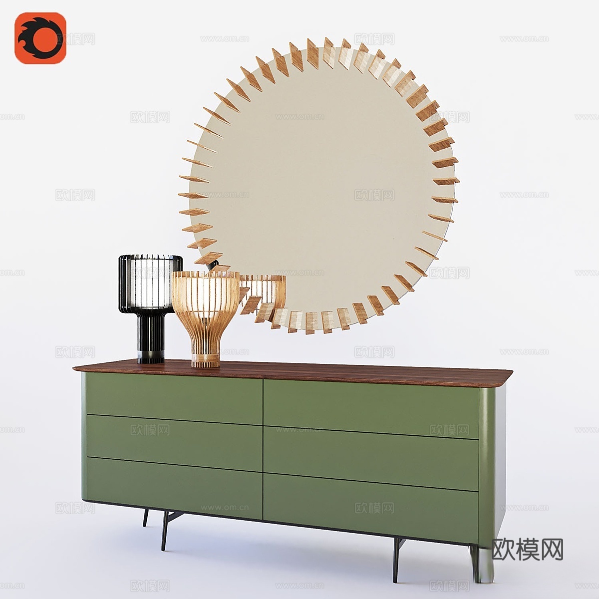 罗奇博博伊套装3d模型
