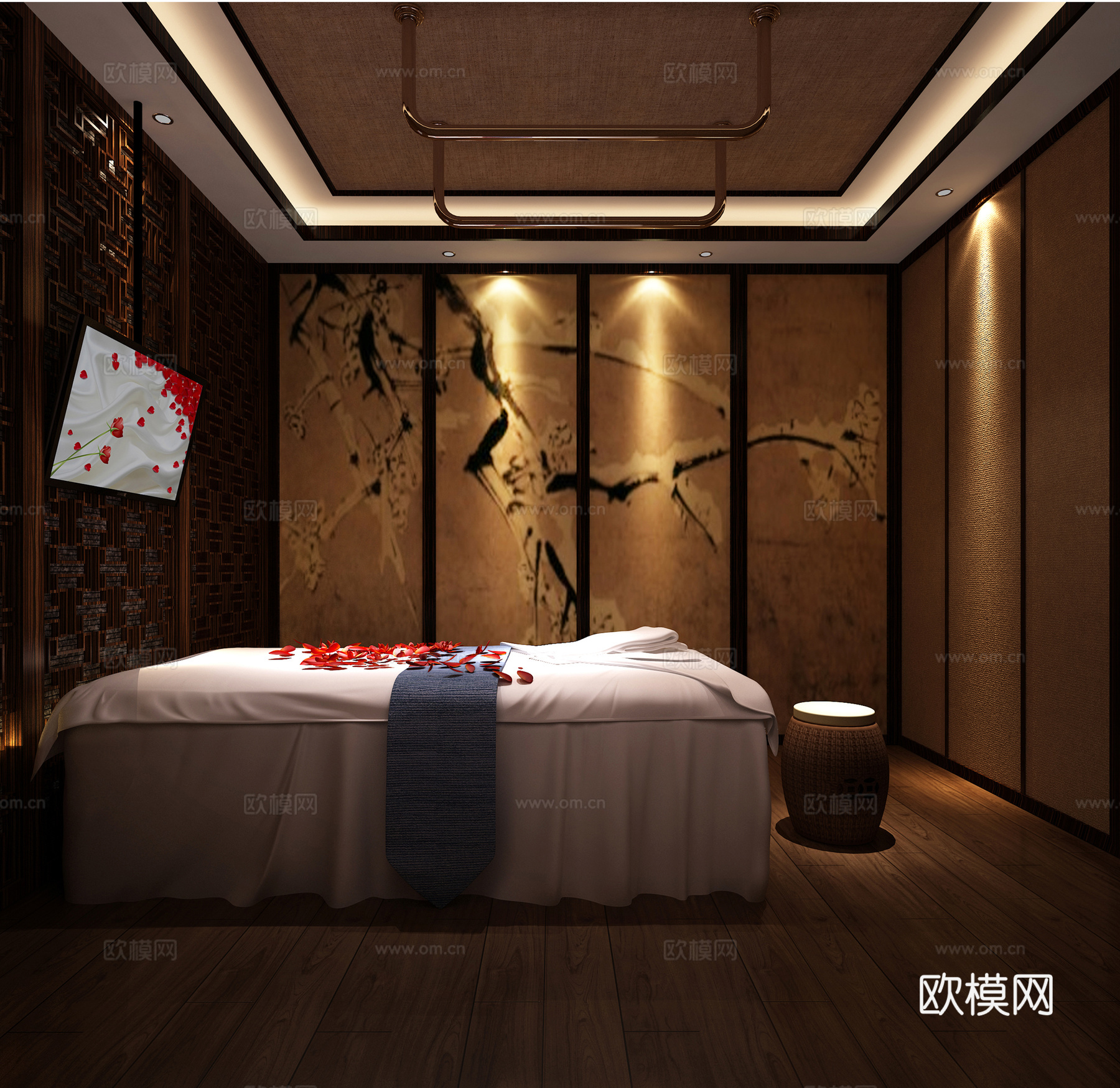 松骨免费3d模型