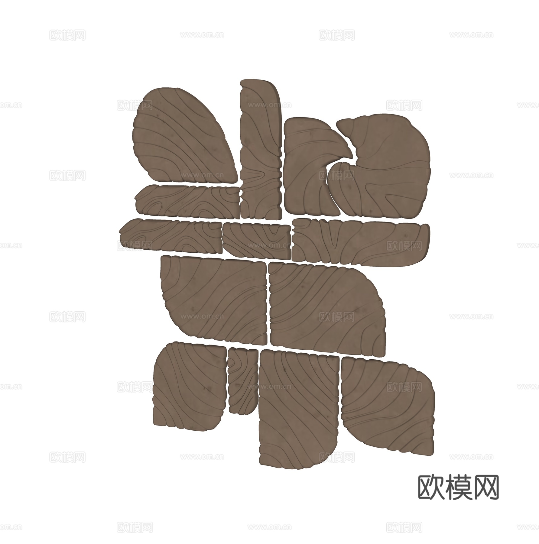 墙饰挂件su模型