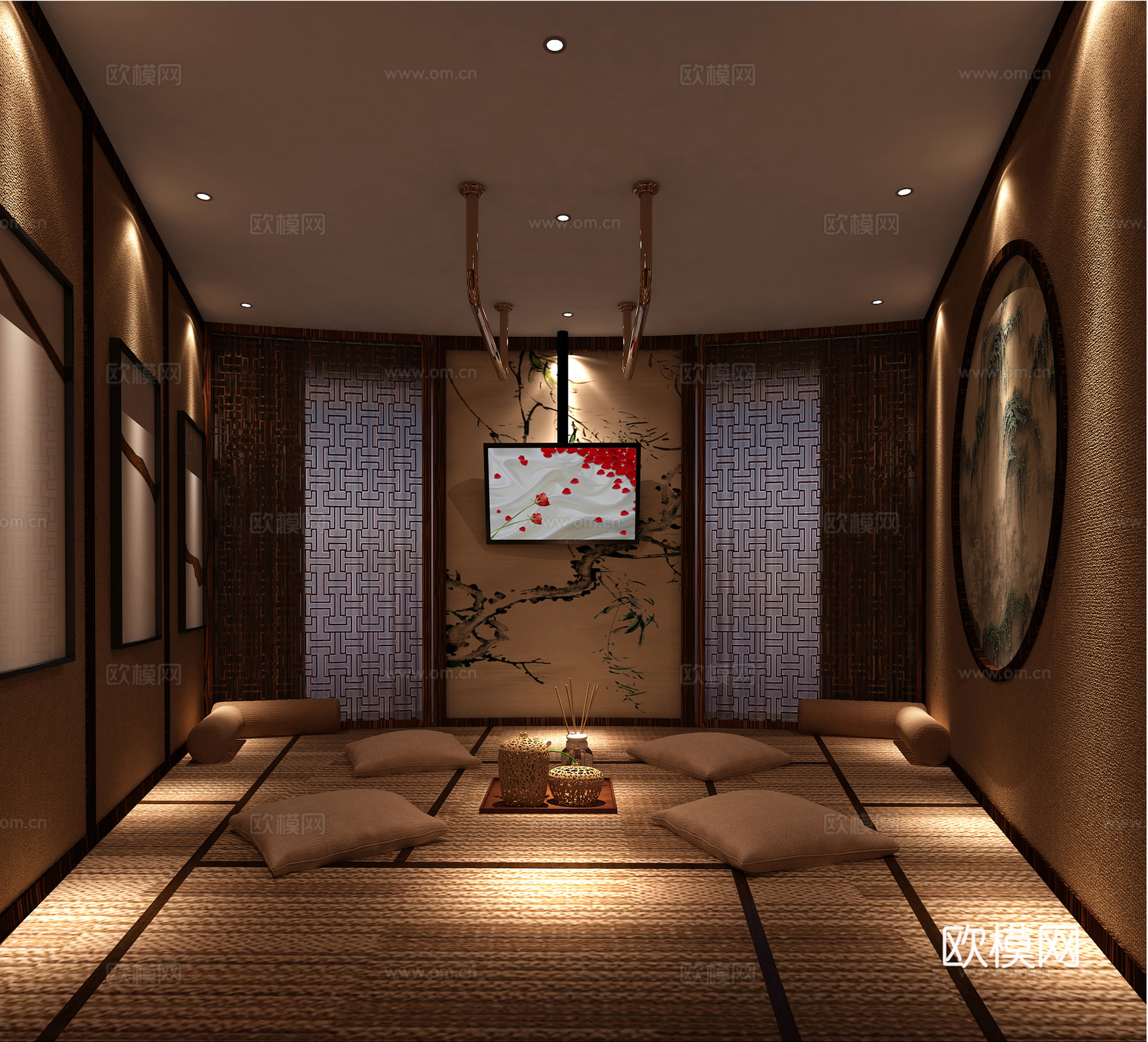 松骨3d模型