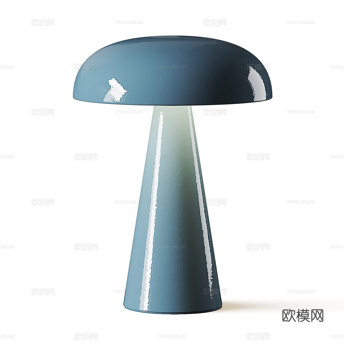 现代轻奢极简装饰台灯3d模型