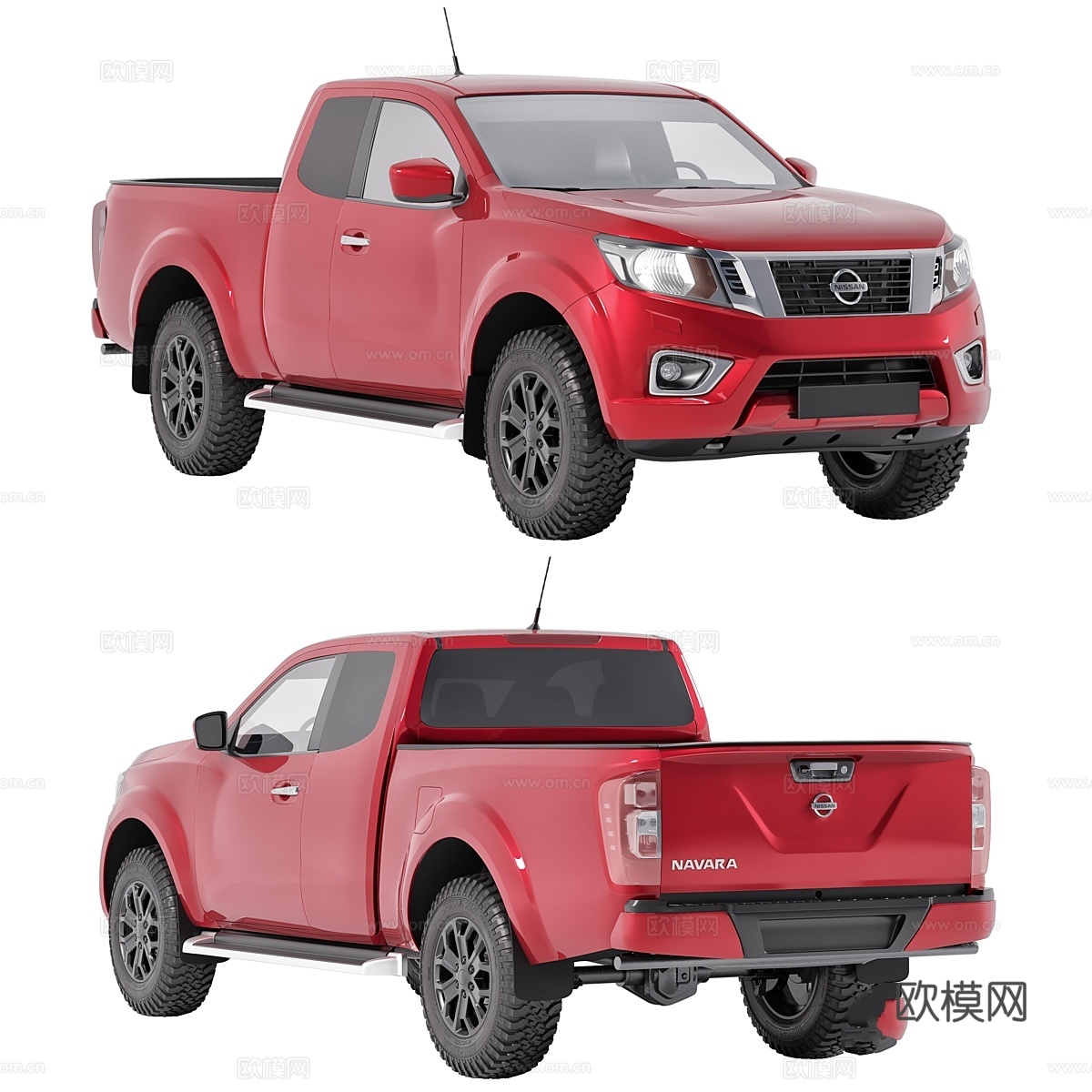 日产纳瓦拉3d模型