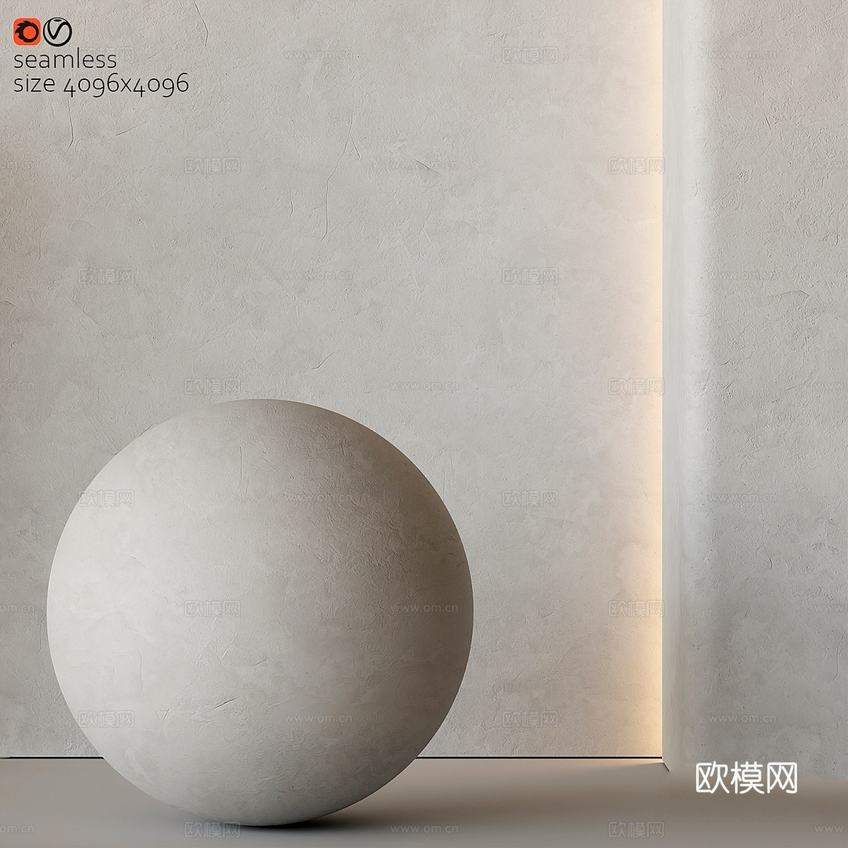 装饰性灰泥 4K3d模型
