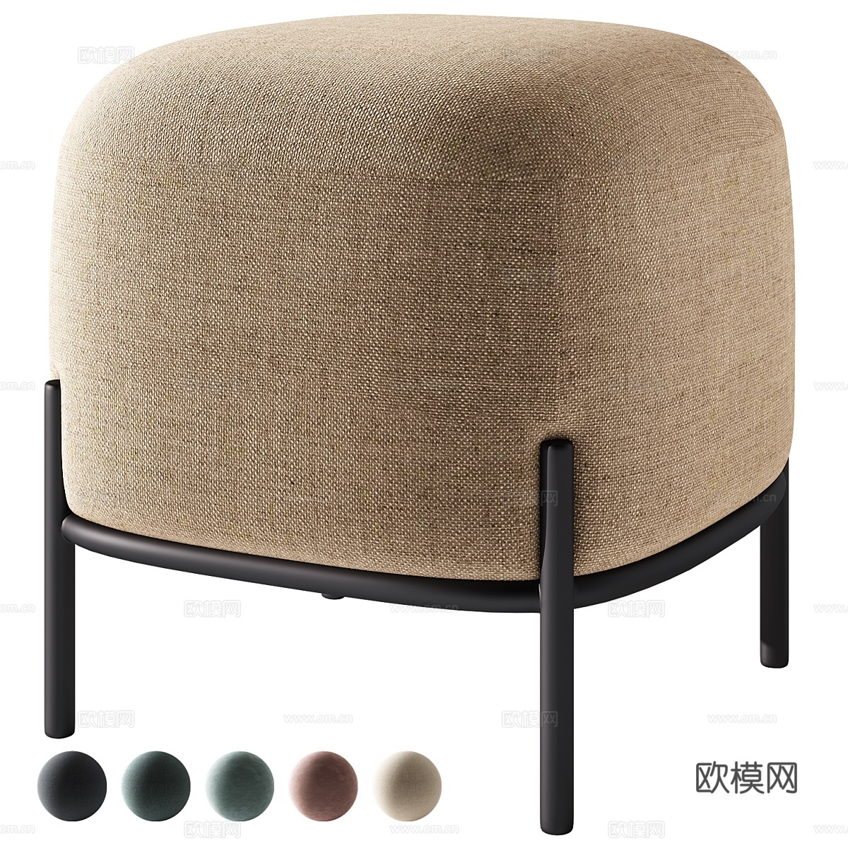 Pouf lazurit Luffy3d模型