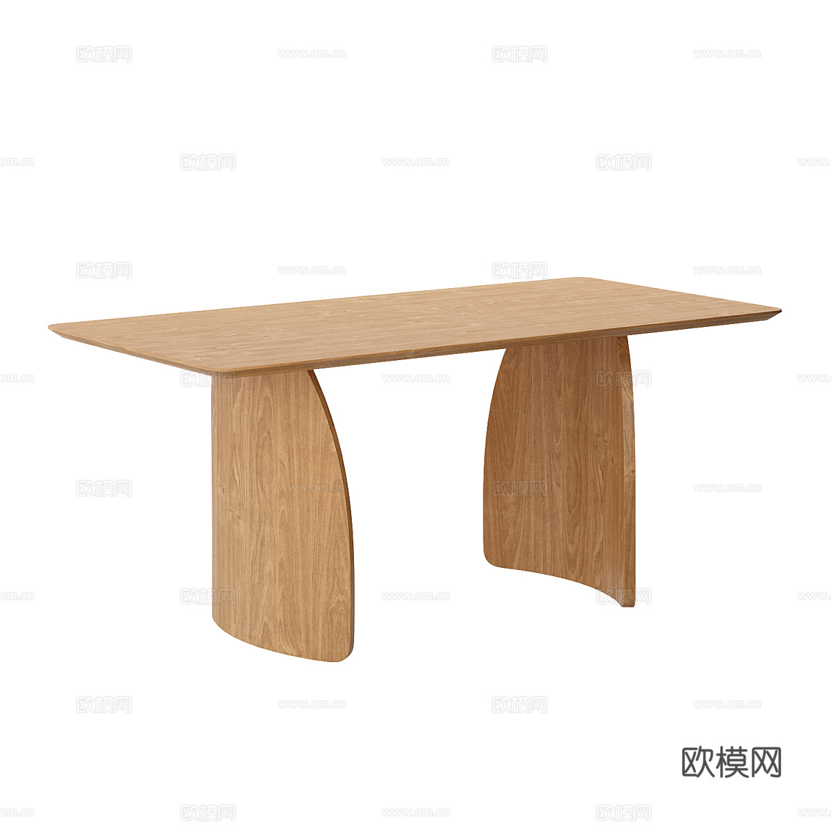 北欧简约餐桌 餐桌 简约餐桌 桌子3d模型