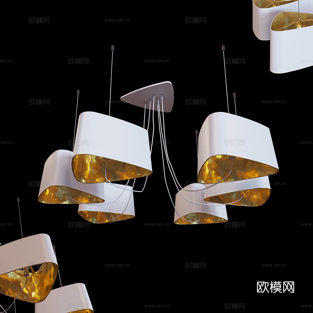 Nuage LOFT1163-6WH3d模型
