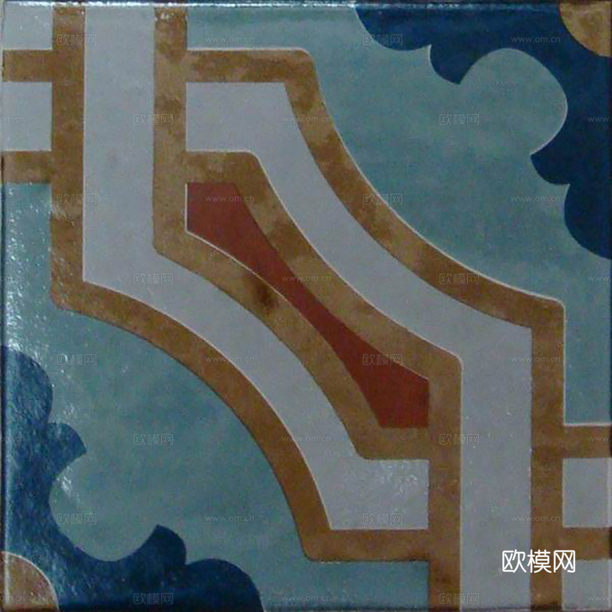 中古复古花砖  石材拼花 厨卫墙砖地砖