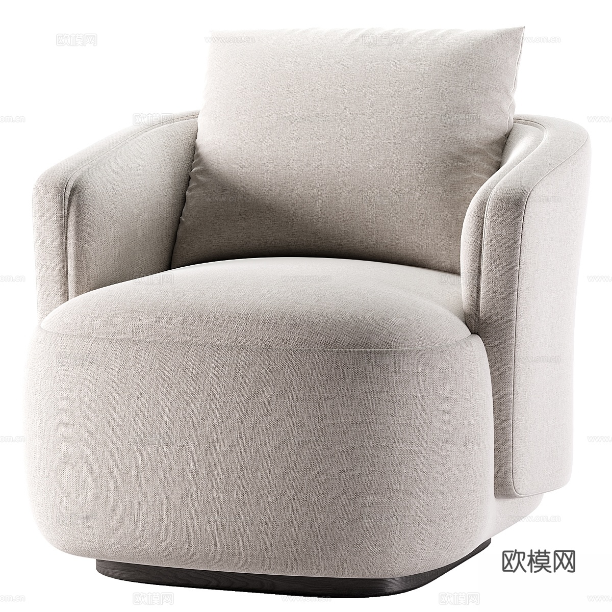 卡斯皮亚扶手椅3d模型